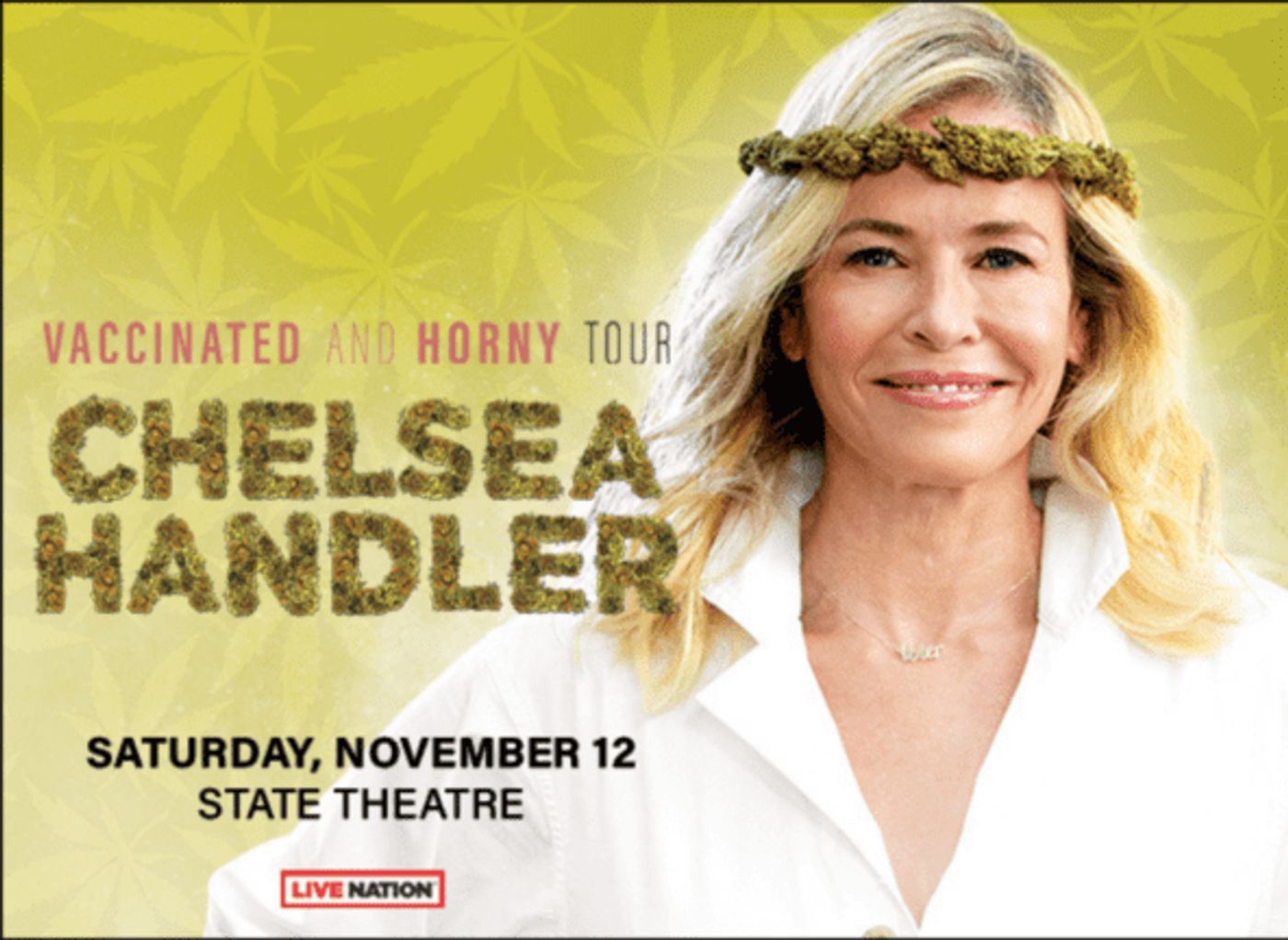 Review: PRESENTED BY LIVE NATION: CHELSEA HANDLER: VACCINATED AND HORNY TOUR at State Theater Review: PRESENTED BY LIVE NATION: CHELSEA HANDLER: VACCINATED AND HORNY TOUR at State Theater Image