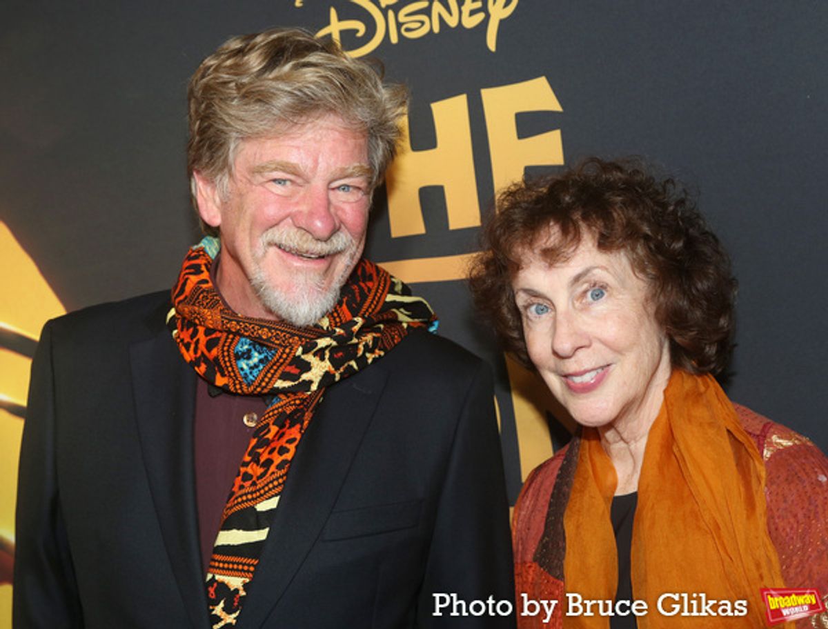 'The Lion King'  Film Co-Director Roger Allers and 'The Lion King'  Book Writer Irene Mecchi at 