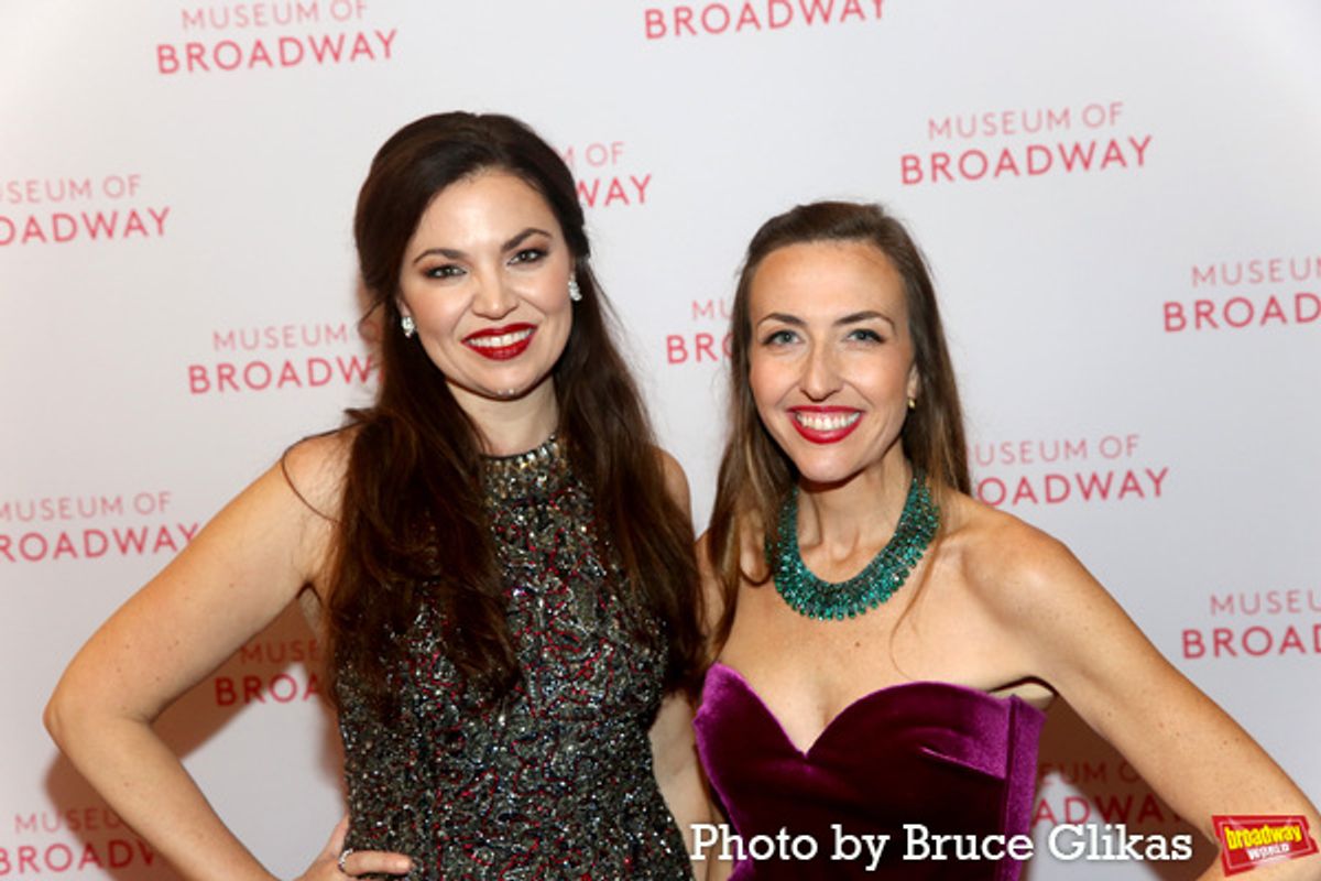 Co-Founders of The Museum of Broadway Julie Boardman and Diane Nicoletti  at 