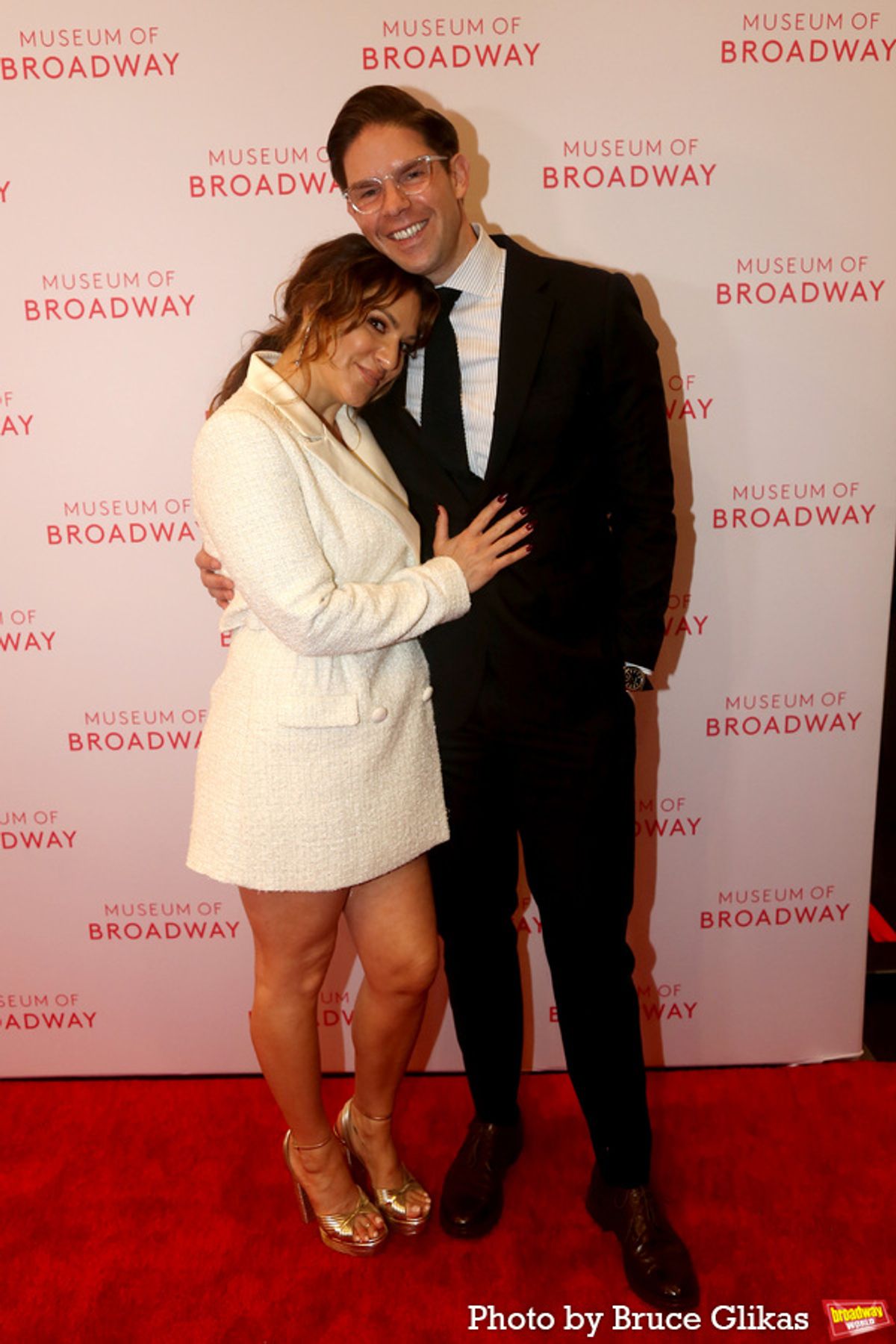Shoshana Bean and Frank DiLella at 