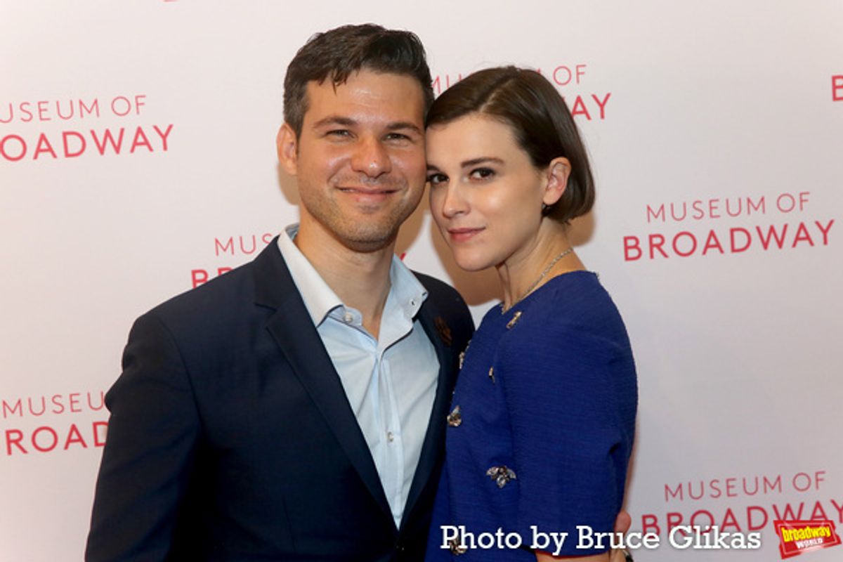 Etai Benson and Alexandra Socha at 