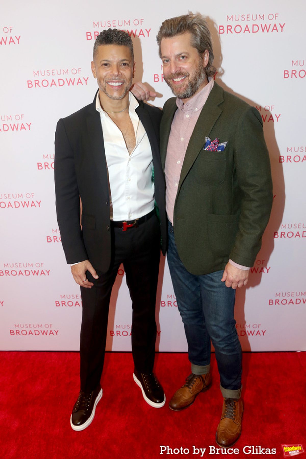 Wilson Cruz and Trey Ellett at 