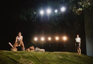 Johnny Berchtold and Lily McInerny @ BroadwayWorld Johnny Berchtold and Lily McInerny Photo