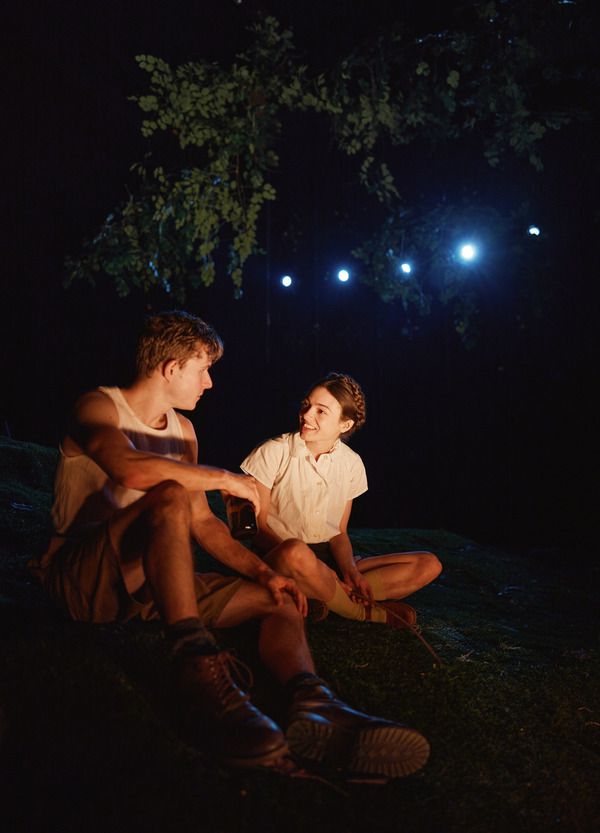 Johnny Berchtold and Lily McInerny  Photo