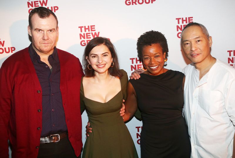 Photos: On the Red Carpet at Opening Night of the New Group's EVANSTON SALT COSTS CLIMBING — photo 3 of 34