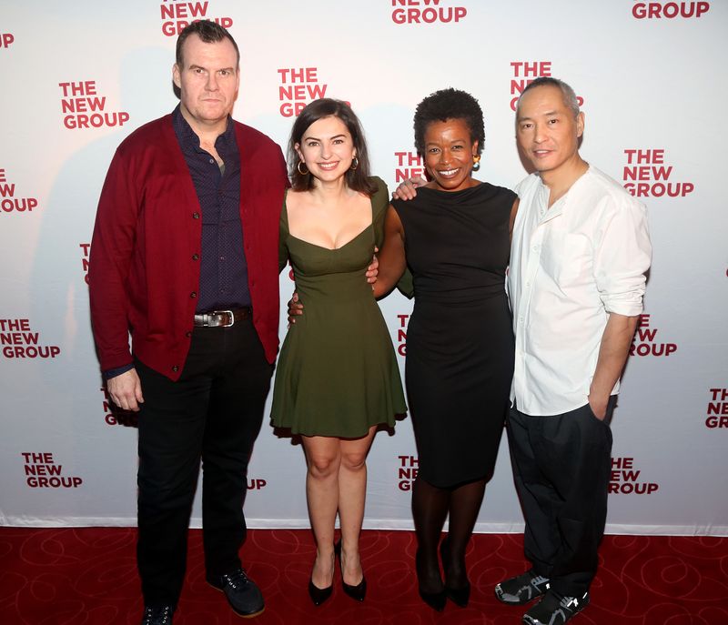 Photos: On the Red Carpet at Opening Night of the New Group's EVANSTON SALT COSTS CLIMBING — photo 4 of 34
