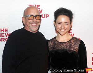 The New Group Founding Artistic Director Scott Elliott and Director Danya Taymor  Photo
