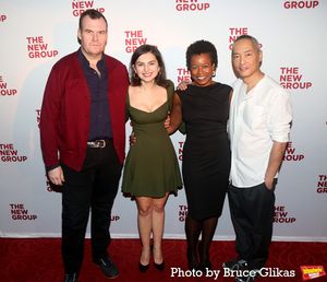 Jeb Kreager, Rachel Sachnoff, Quincy Tyler Bernstine and Ken Leung @ BroadwayWorld Jeb Kreager, Rachel Sachnoff, Quincy Tyler Bernstine and Ken Leung Photo