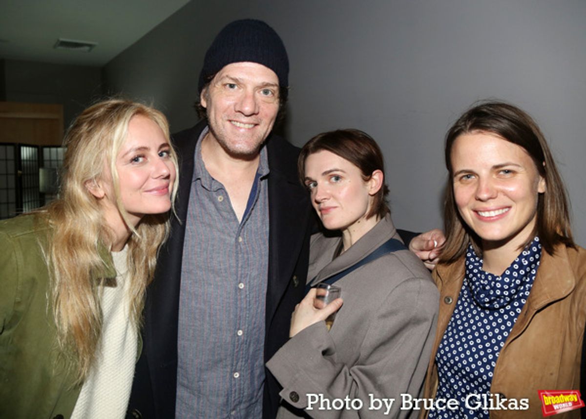 Justine Lupe, Adam Rapp, Gayle Rankin and Sarah DeLappe at 