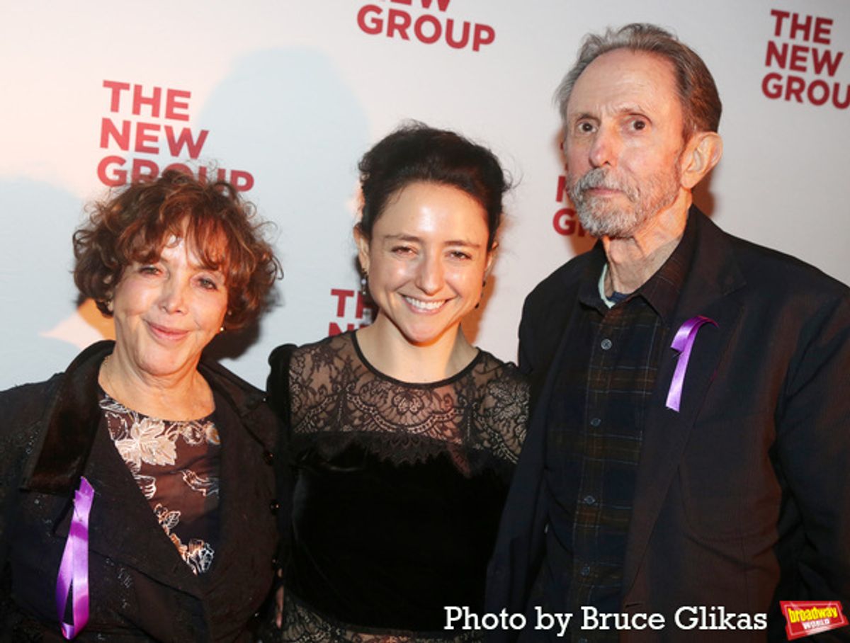 Danya Taymor and her parents  at 