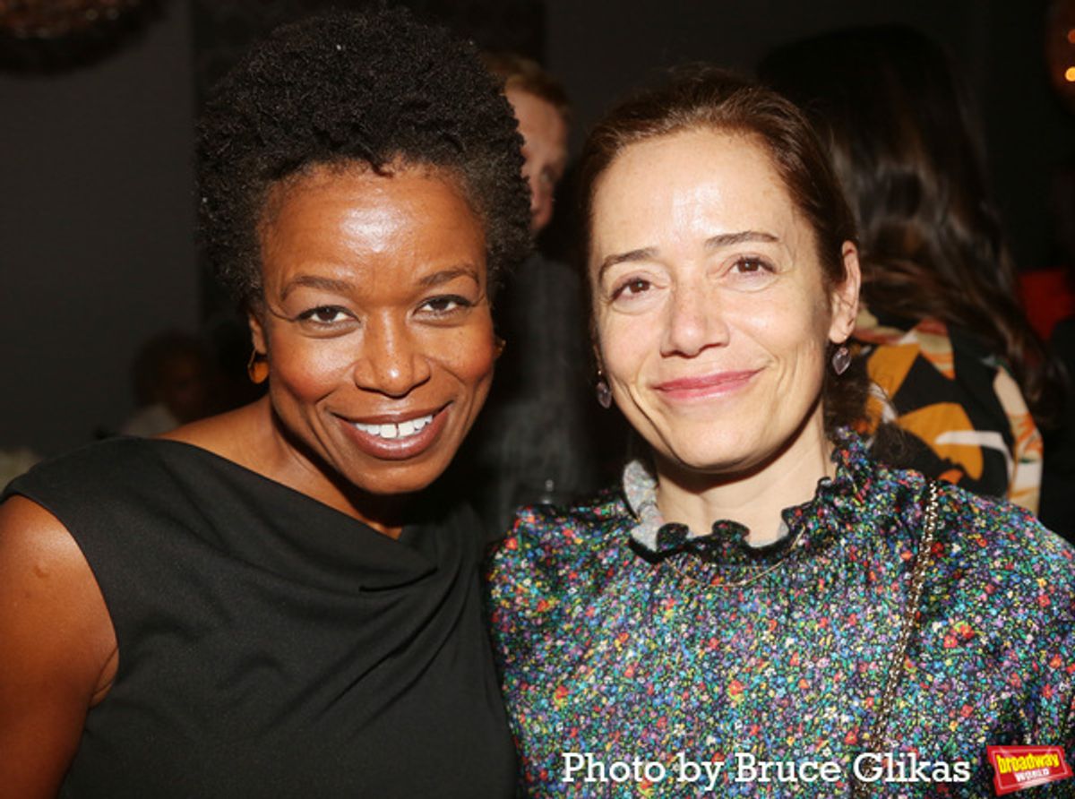 Quincy Tyler Bernstine and Mimi O’Donnell at 