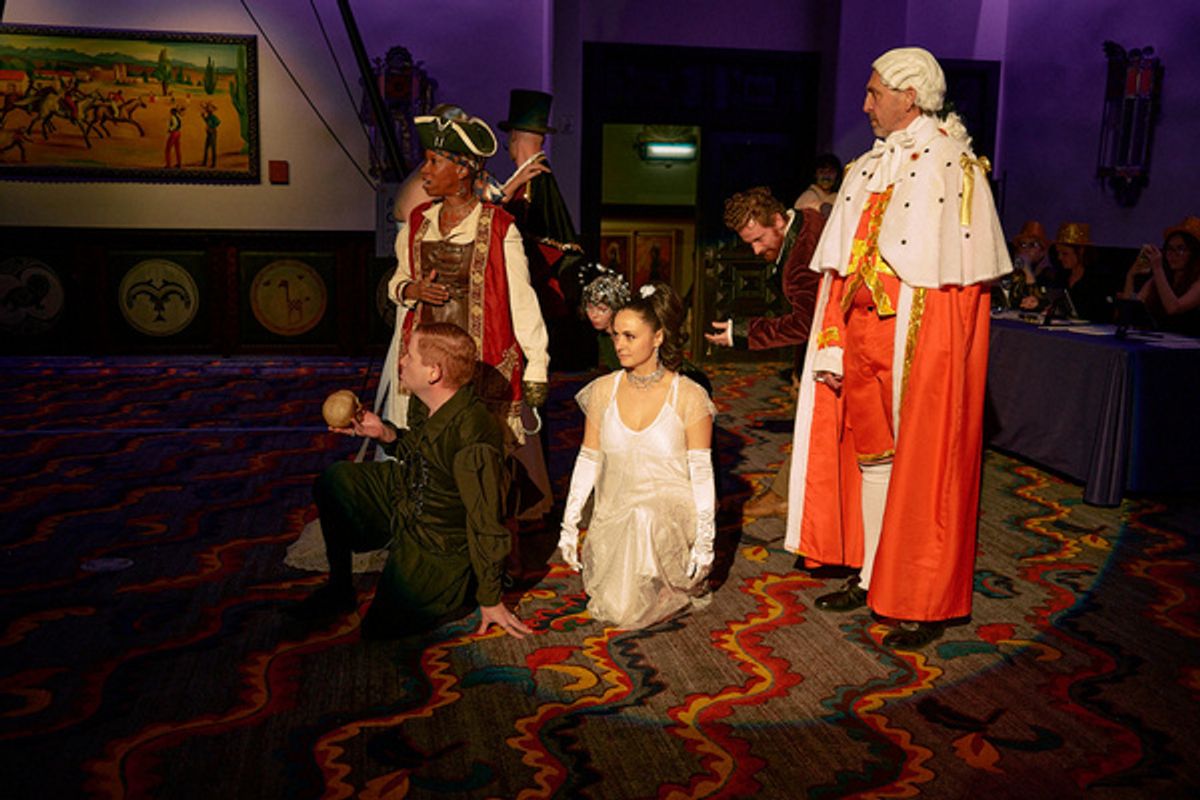 The Party of the Century: Masquerade Dinner at 