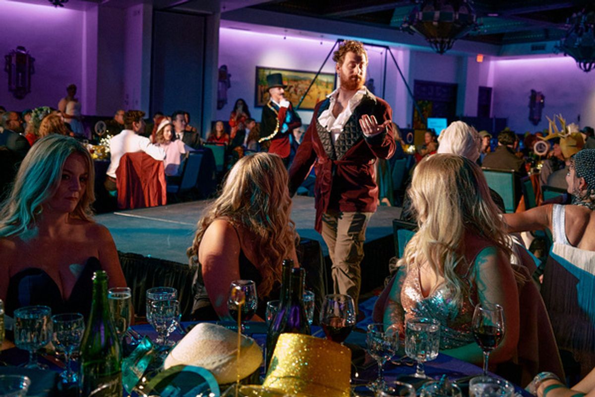 The Party of the Century: Masquerade Dinner. at 