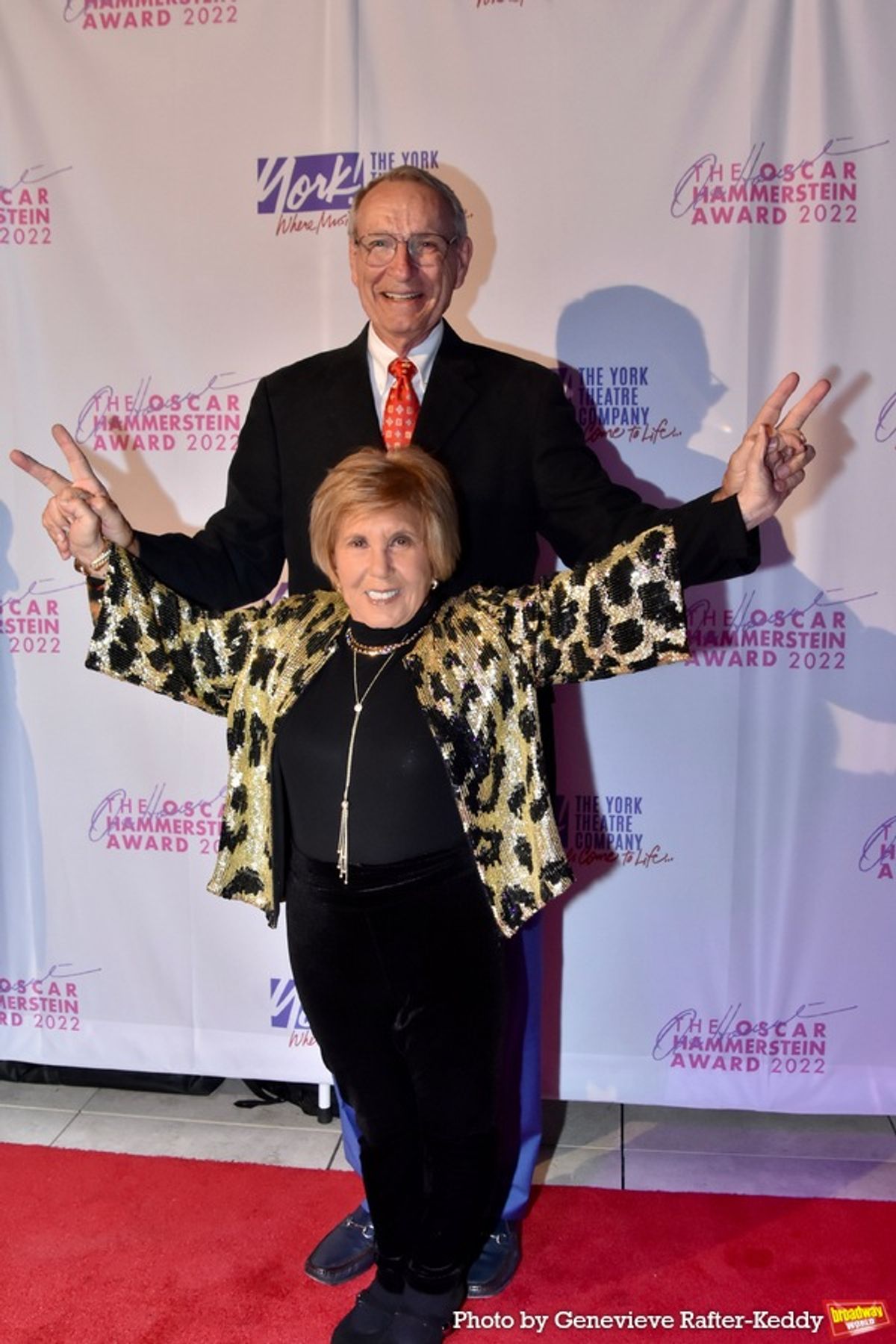 Riki Kane Larimer and W. David McCoy at 