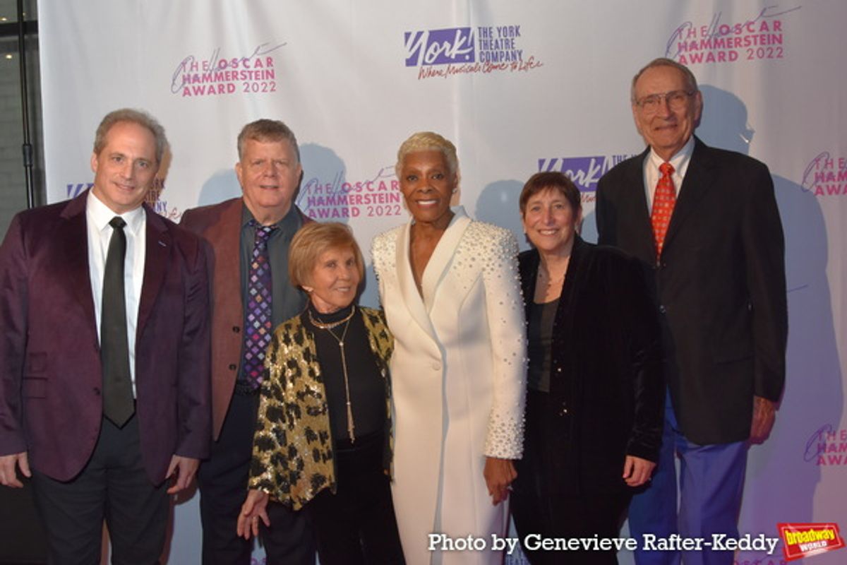 Laurence Holzman, James Morgan, Riki Kane Larimer, Dionne Warwick, Joan Ross Sorkin and W. David McCoy at 