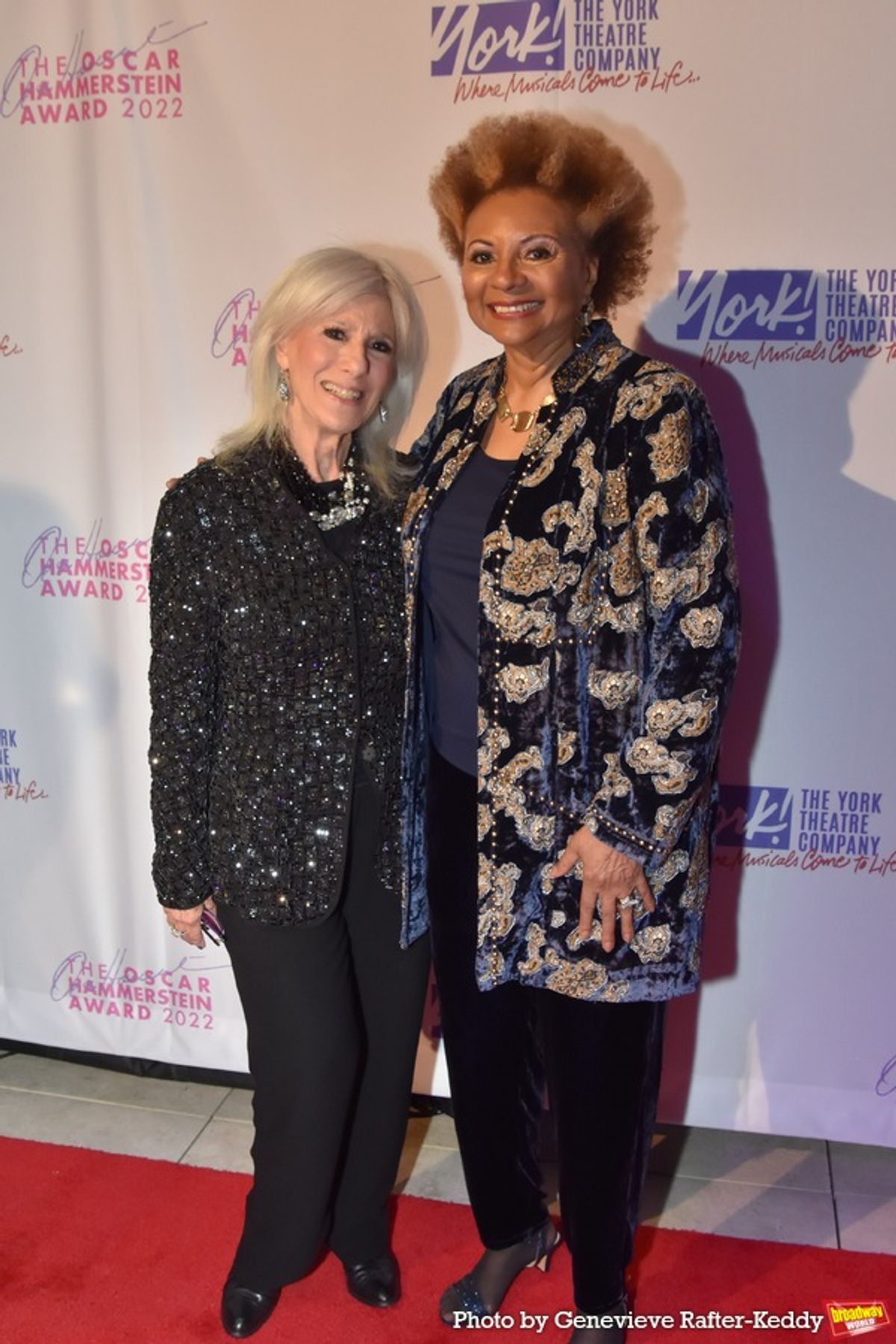 Jamie deRoy and Leslie Uggams at 