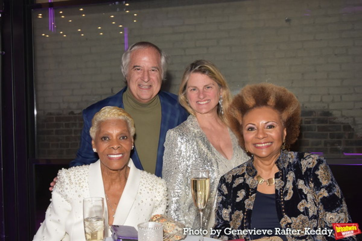 Dionne Warwick, Stewart F. Lane, Bonnie Bromley and Leslie Uggams at 