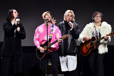 Lena Hall, Darren Criss, Mason Alexander Park and Stephen Trask  Photo