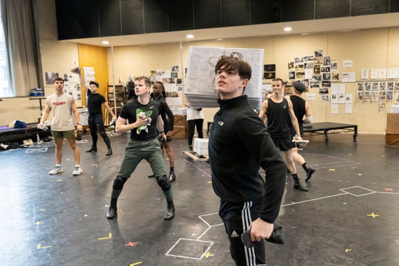 Photos: Inside Rehearsal For Disney's NEWSIES, Beginning in London This Month Photos: Inside Rehearsal For Disney's NEWSIES, Beginning in London This Month Image