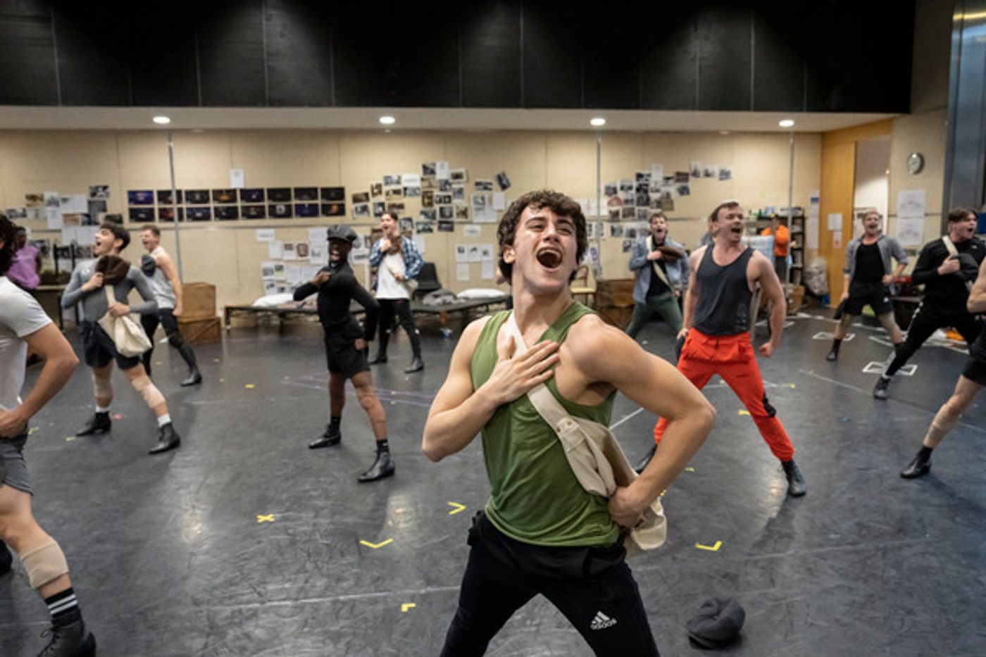 Photos: Inside Rehearsal For Disney's NEWSIES, Beginning in London This Month Photos: Inside Rehearsal For Disney's NEWSIES, Beginning in London This Month Image