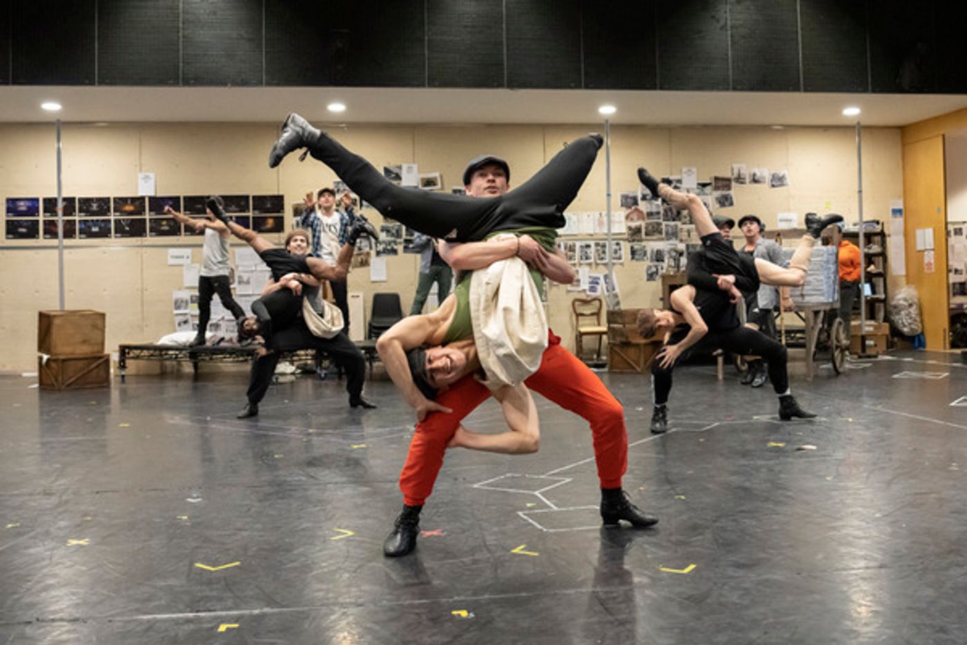Photos: Inside Rehearsal For Disney's NEWSIES, Beginning in London This Month Photos: Inside Rehearsal For Disney's NEWSIES, Beginning in London This Month Image