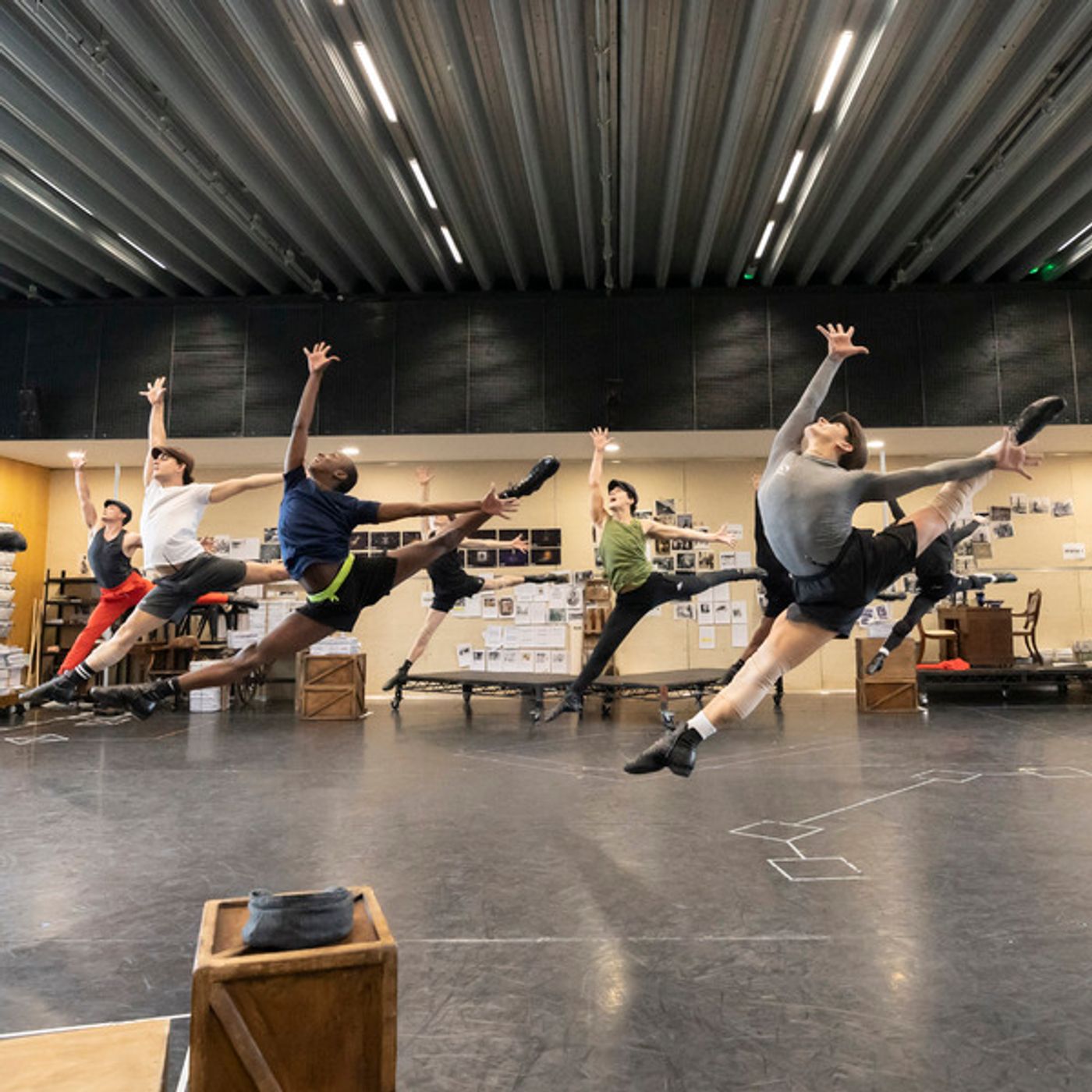 Photos: Inside Rehearsal For Disney's NEWSIES, Beginning in London This Month Photos: Inside Rehearsal For Disney's NEWSIES, Beginning in London This Month Image