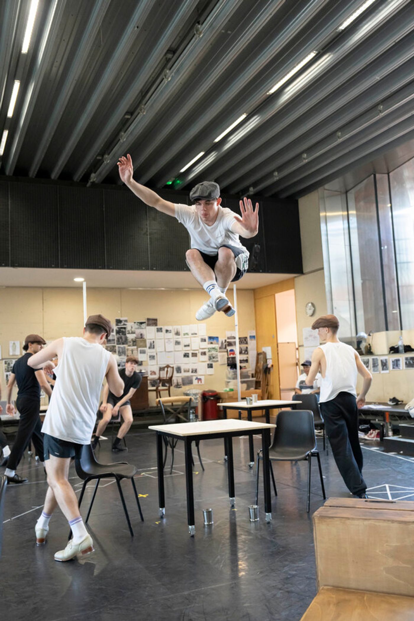 Photos: Inside Rehearsal For Disney's NEWSIES, Beginning in London This Month Photos: Inside Rehearsal For Disney's NEWSIES, Beginning in London This Month Image