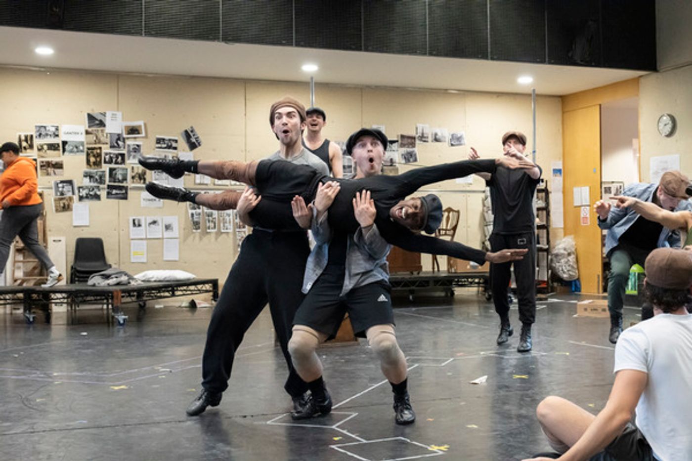 Photos: Inside Rehearsal For Disney's NEWSIES, Beginning in London This Month Photos: Inside Rehearsal For Disney's NEWSIES, Beginning in London This Month Image