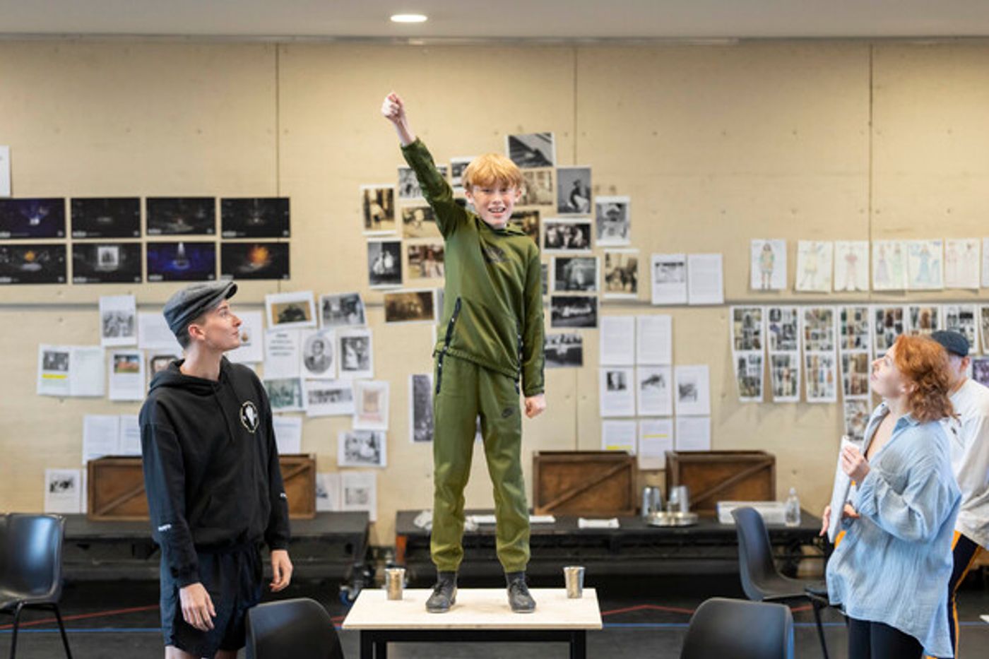 Photos: Inside Rehearsal For Disney's NEWSIES, Beginning in London This Month Photos: Inside Rehearsal For Disney's NEWSIES, Beginning in London This Month Image