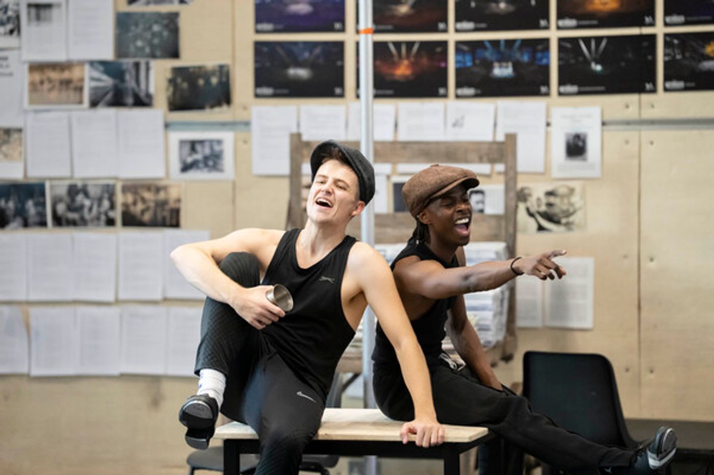 Photos: Inside Rehearsal For Disney's NEWSIES, Beginning in London This Month Photos: Inside Rehearsal For Disney's NEWSIES, Beginning in London This Month Image