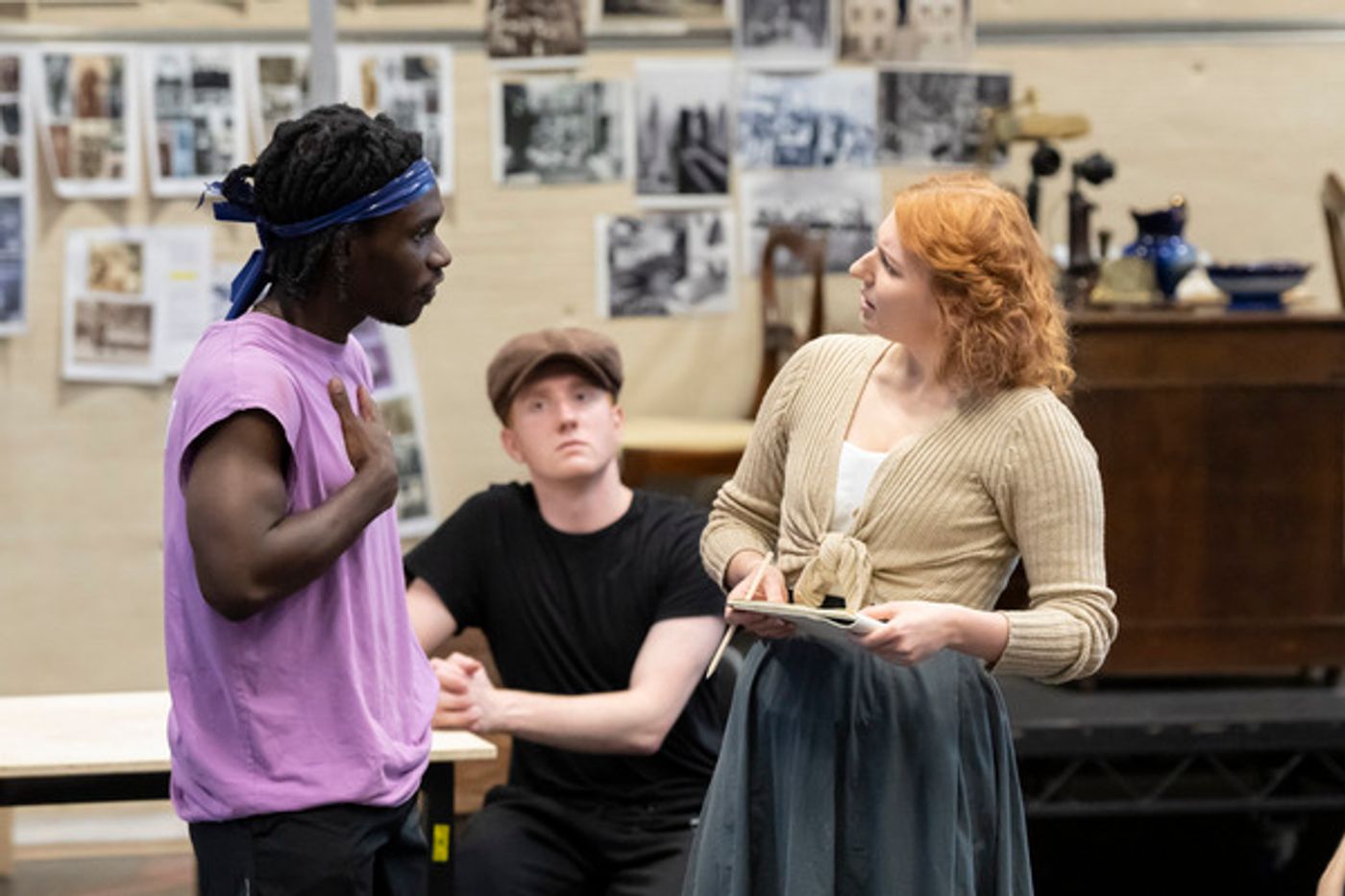 Photos: Inside Rehearsal For Disney's NEWSIES, Beginning in London This Month Photos: Inside Rehearsal For Disney's NEWSIES, Beginning in London This Month Image