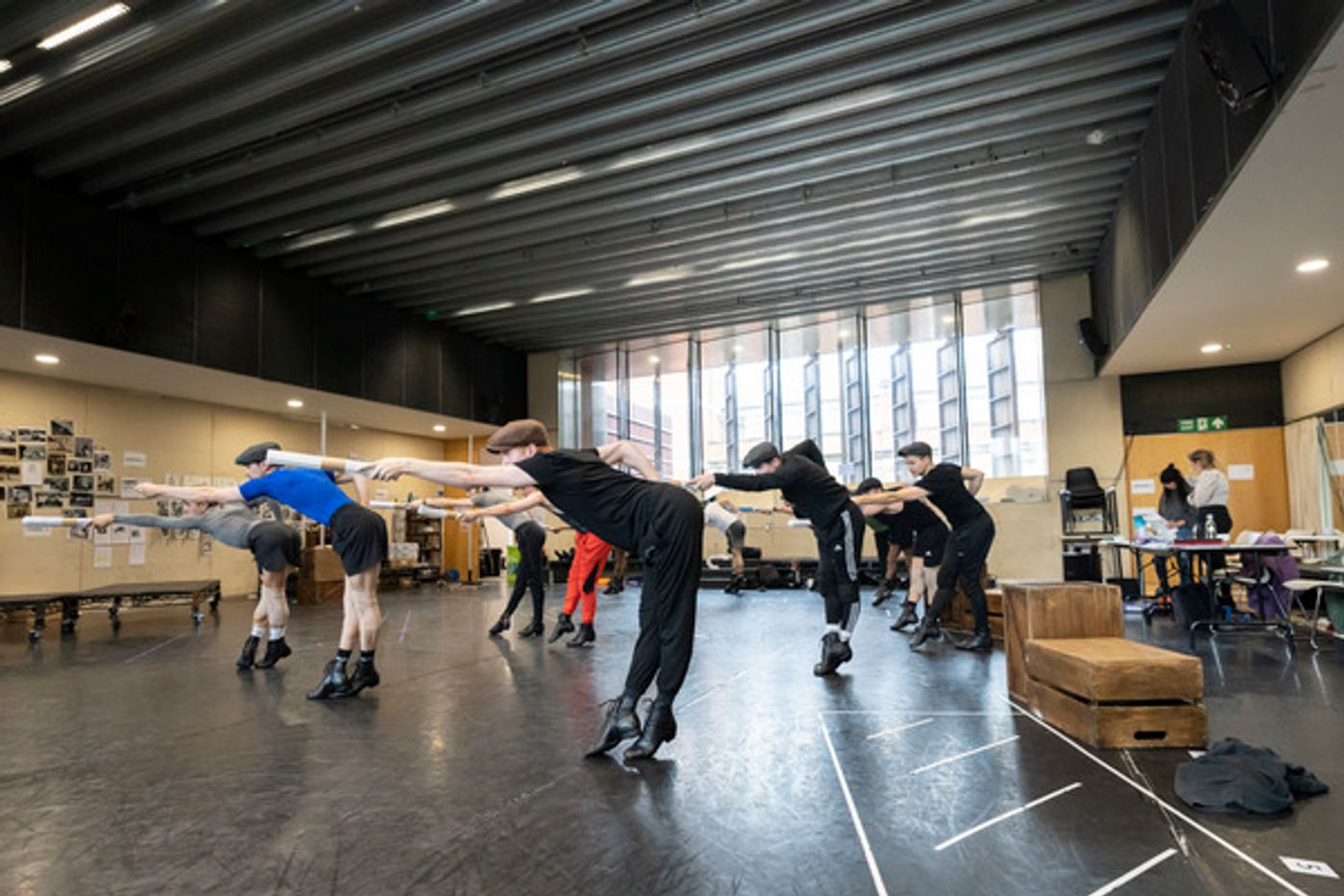 Photos: Inside Rehearsal For Disney's NEWSIES, Beginning in London This Month Photos: Inside Rehearsal For Disney's NEWSIES, Beginning in London This Month Image