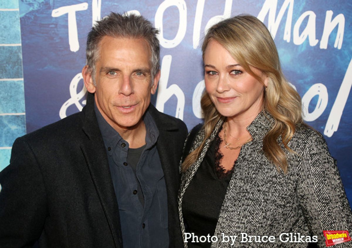 Ben Stiller and Christine Taylor at 