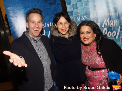 Mike Birbiglia, Jen Stein and Zarna Garg Photo