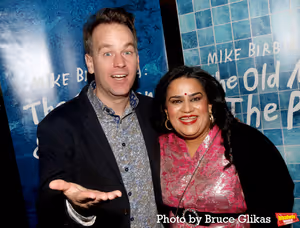 Mike Birbiglia and Zarna Garg Photo