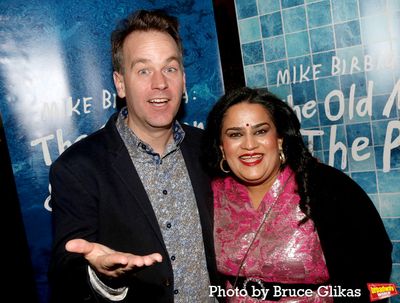 Mike Birbiglia and Zarna Garg Photo