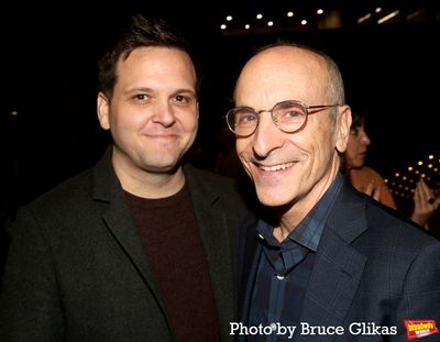 Derek DelGaudio and Director Seth Barrish  Photo