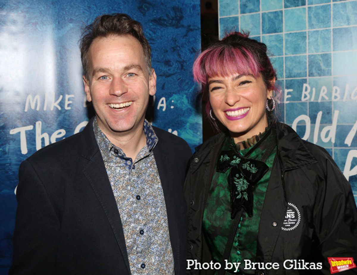 Mike Birbiglia and Melissa Villasenor at 