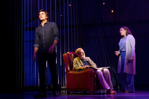 Will Swenson, Mark Jacoby and Linda Powell Photo