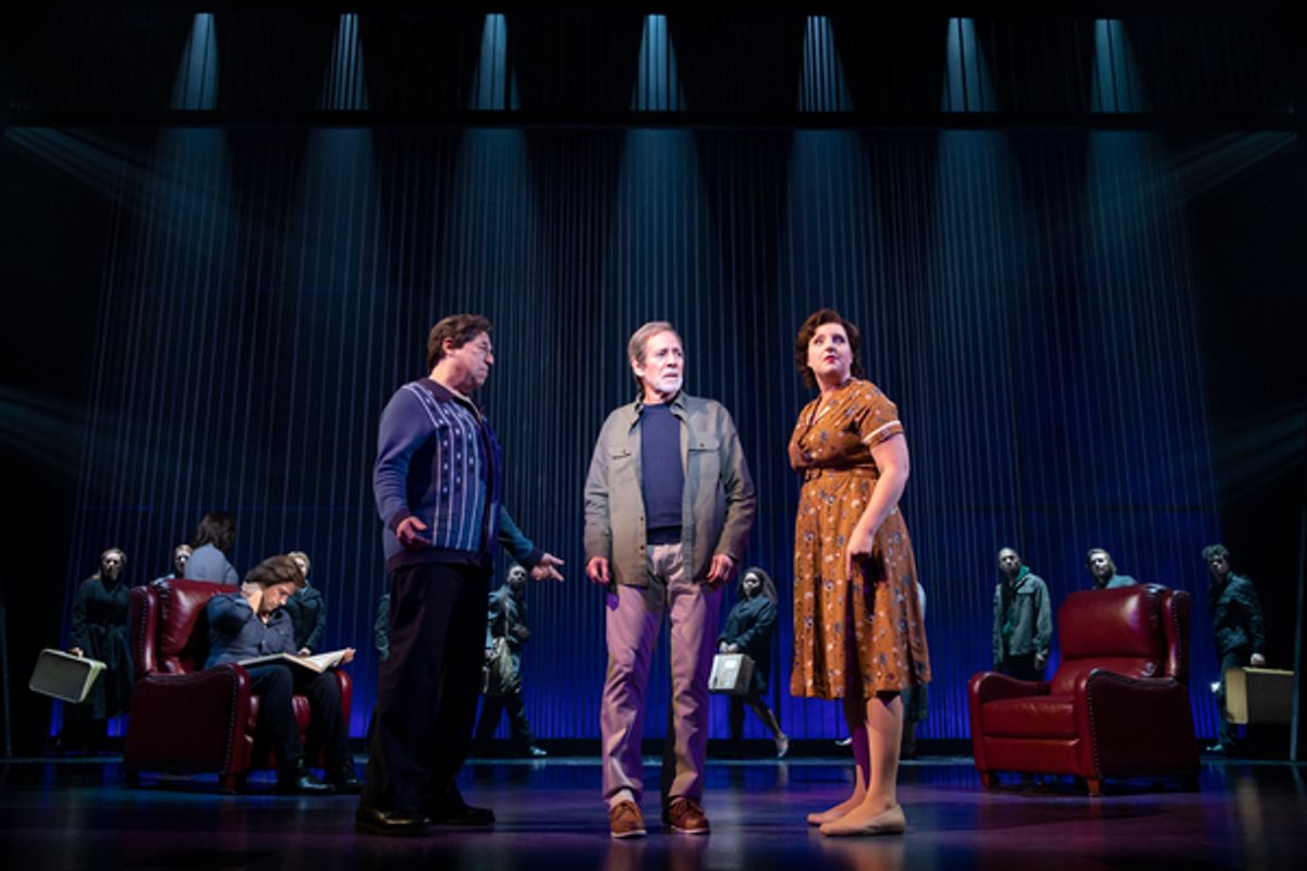 Tom Alan Robbins, Mark Jacoby and Bri Sudia at 