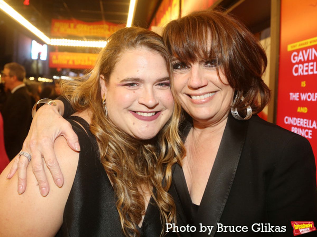 Bonnie Milligan and Beth Leavel at 