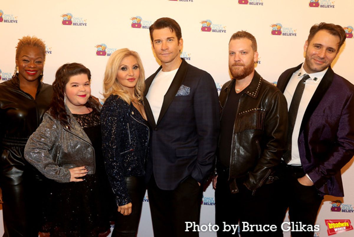 Nikki Kimbrough, Marissa Rosen, Orfeh, Andy Karl, Tim Kodres and Steven Jamail at 