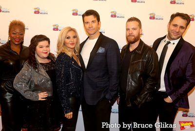 Nikki Kimbrough, Marissa Rosen, Orfeh, Andy Karl, Tim Kodres and Steven Jamail Photo
