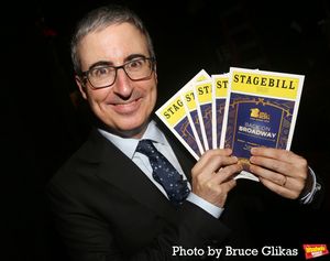 Host John Oliver @ BroadwayWorld Host John Oliver Photo
