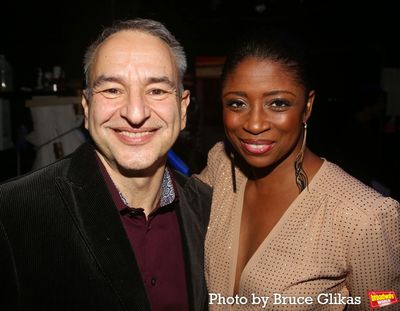 Director Joe DiPietro and Montego Glover  Photo