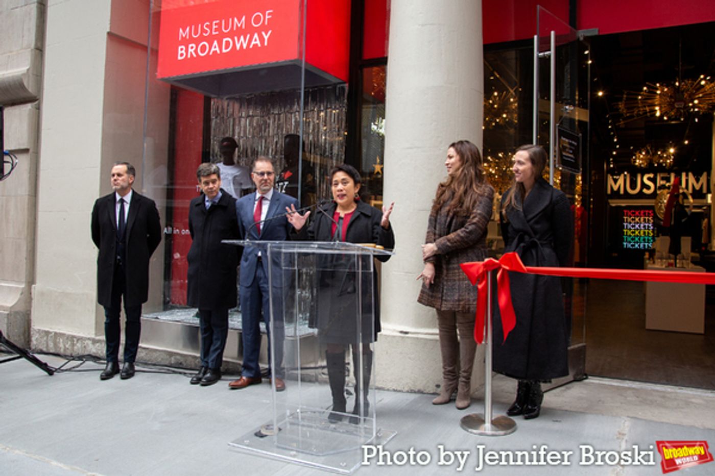 Photos: Inside the Ribbon Cutting Ceremony for the Museum of Broadway Photos: Inside the Ribbon Cutting Ceremony for the Museum of Broadway Image