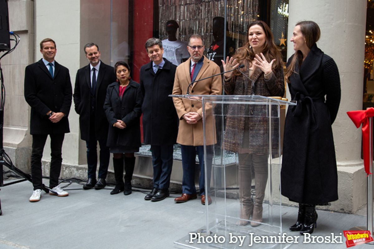 Erik Bottcher, Fred Dixon, Anne del Castillo, Brad Hoylman, Mark Levine, Julie Boardman, Diane Nicoletti at 