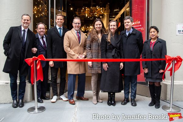 Fred Dixon, James Nederlander, Erik Bottcher, Julie Boardman, Diane Nicoletti, Brad H Photo