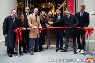 James Nederlander, Anne del Castillo, Fred Dixon, Mark Levine, Diane Nicoletti, Julie Photo