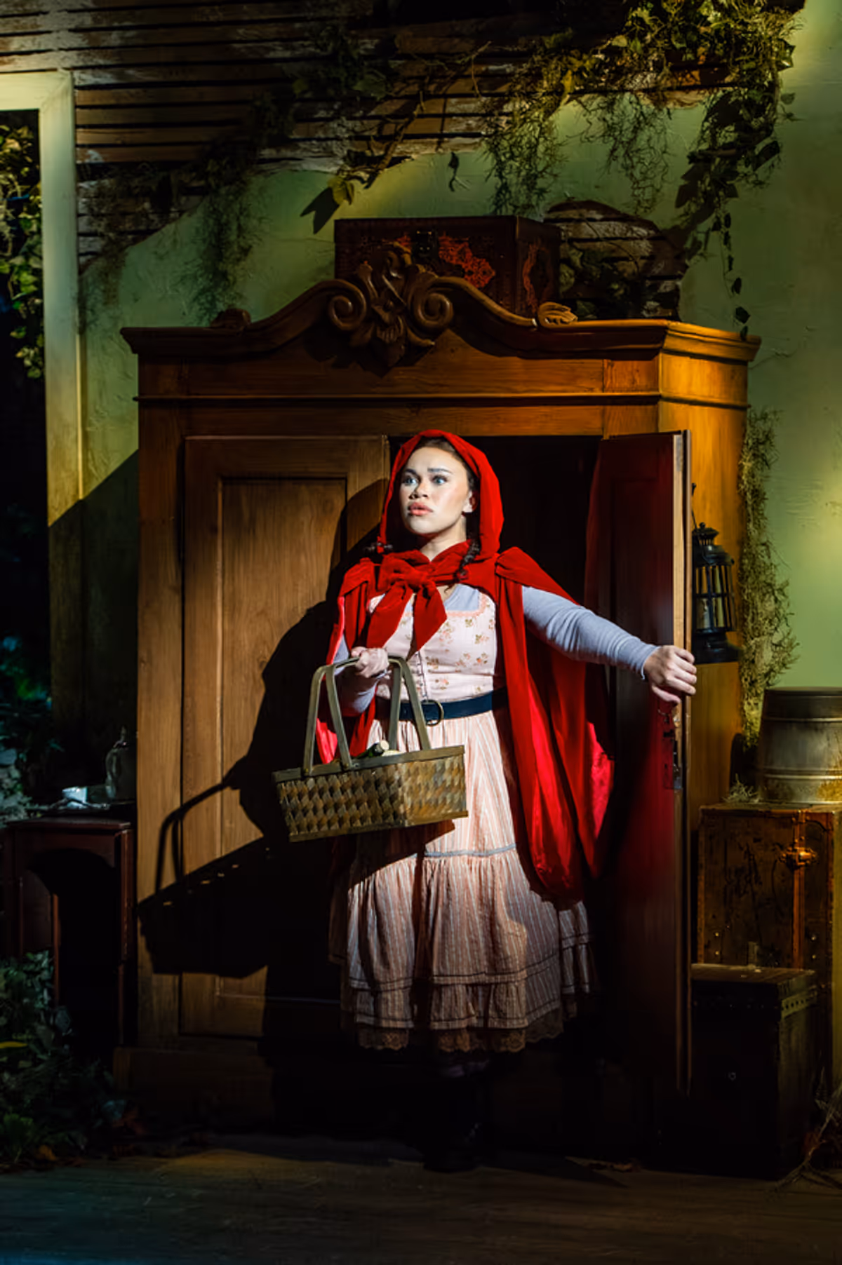 atie Mariko Murray (Cinderella) in Into the Woods at Signature Theatre. Photo by 
Christopher Mueller.
 at 